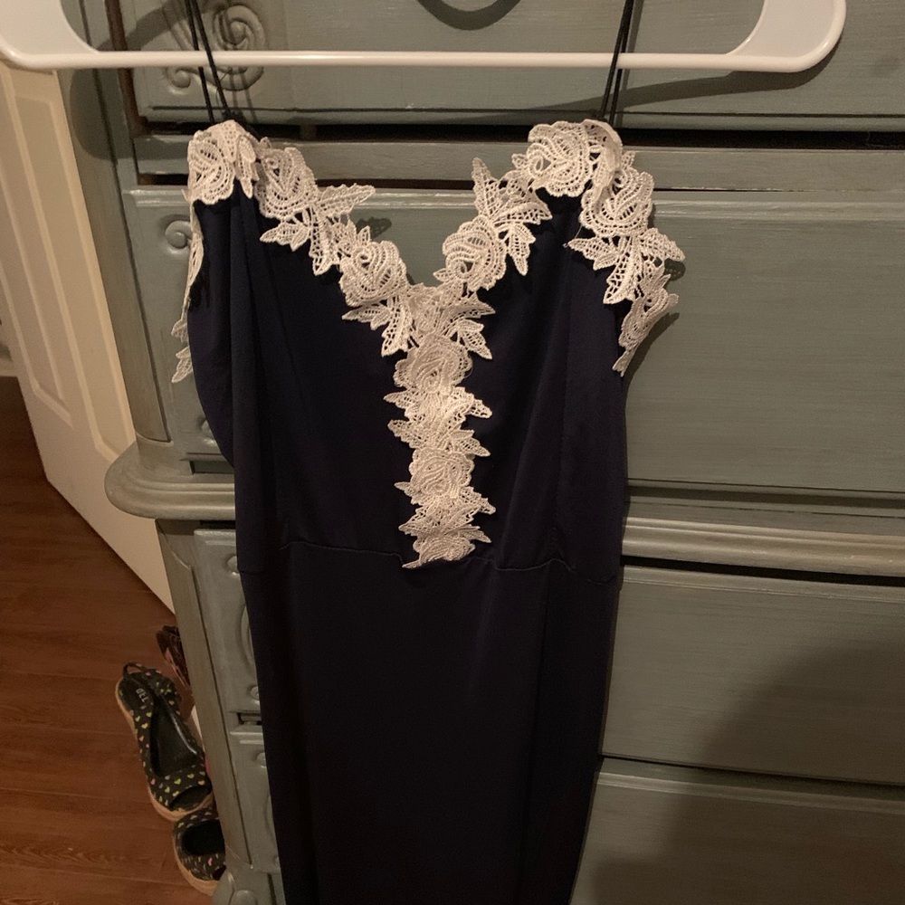Navy Blue Dress